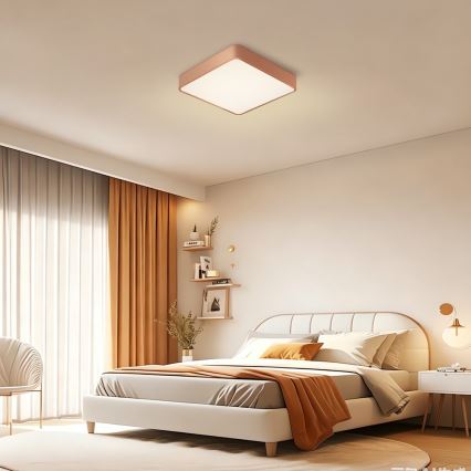 Brilagi - LED mennyezeti lámpatest POOL LED/48W/230V 3000/4000/6000K 50x50 cm bronzszínű