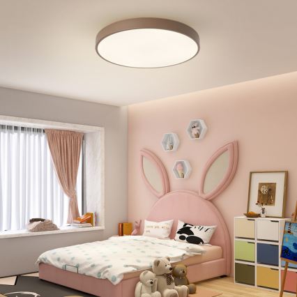 Brilagi - LED mennyezeti lámpa POOL LED/60W/230V 3000/4000/6000K átm. 60 cm barna