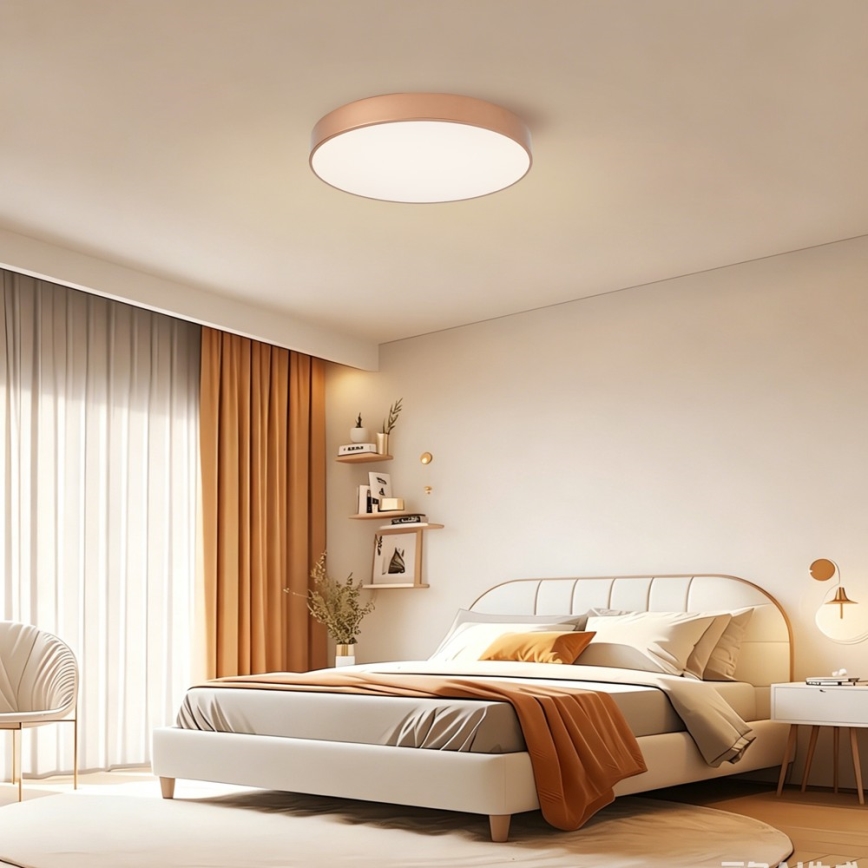 Brilagi - LED mennyezeti lámpa POOL LED/60W/230V 3000/4000/6000K átm. 50 cm bronzszínű