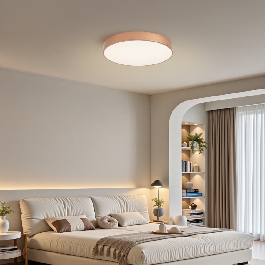 Brilagi - LED mennyezeti lámpa POOL LED/60W/230V 3000/4000/6000K átm. 50 cm bronzszínű