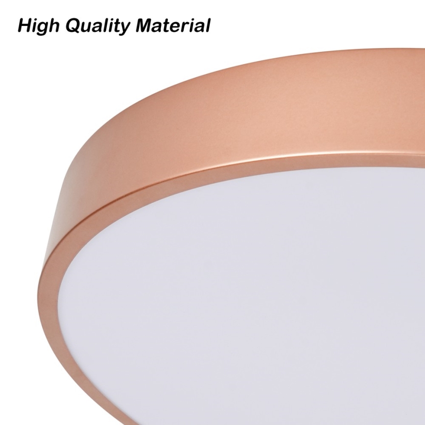 Brilagi - LED mennyezeti lámpa POOL LED/60W/230V 3000/4000/6000K átm. 50 cm bronzszínű