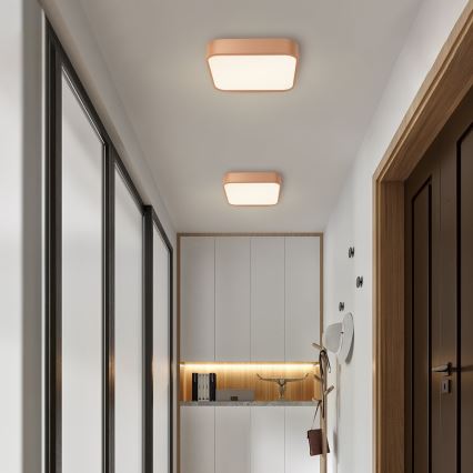 Brilagi - POOL SQUARE LED/36W/230V mennyezeti lámpatest 3000/4000/6000K 40x40 cm bronz