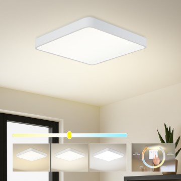 Brilagi - LED mennyezeti lámpa POOL SQUARE LED/36W/230V 3000/4500/6000K 40x40 cm fehér