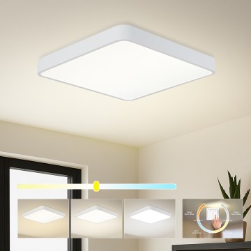 Brilagi - LED mennyezeti lámpa POOL SQUARE LED/48W/230V 3000/4000/6000K 50x50 cm fehér