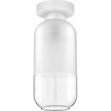 BRILAGI - LED mennyezeti lámpa RETRO GLASS 1xE27/60W/230V átm. 14 cm fehér