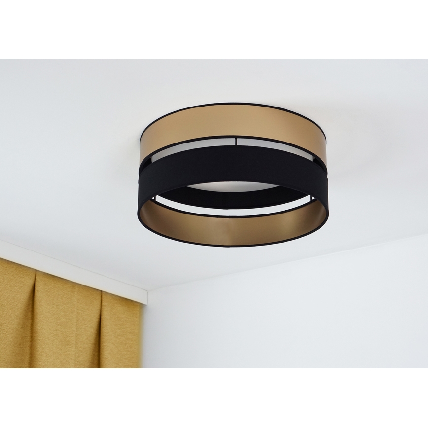 Brilagi - LED Mennyezeti lámpa ROYAL LED/24W/230V átm. 45 cm fekete/arany
