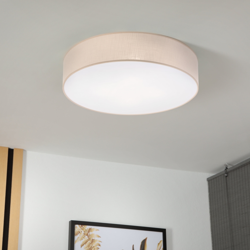 BRILAGI - LED mennyezeti lámpa SIRIJA 4xE27/15W/230V átm. 60 cm bézs