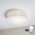 Brilagi - LED mennyezeti lámpa SIRIJA 4xE27/15W/230V átm. 60 cm fehér