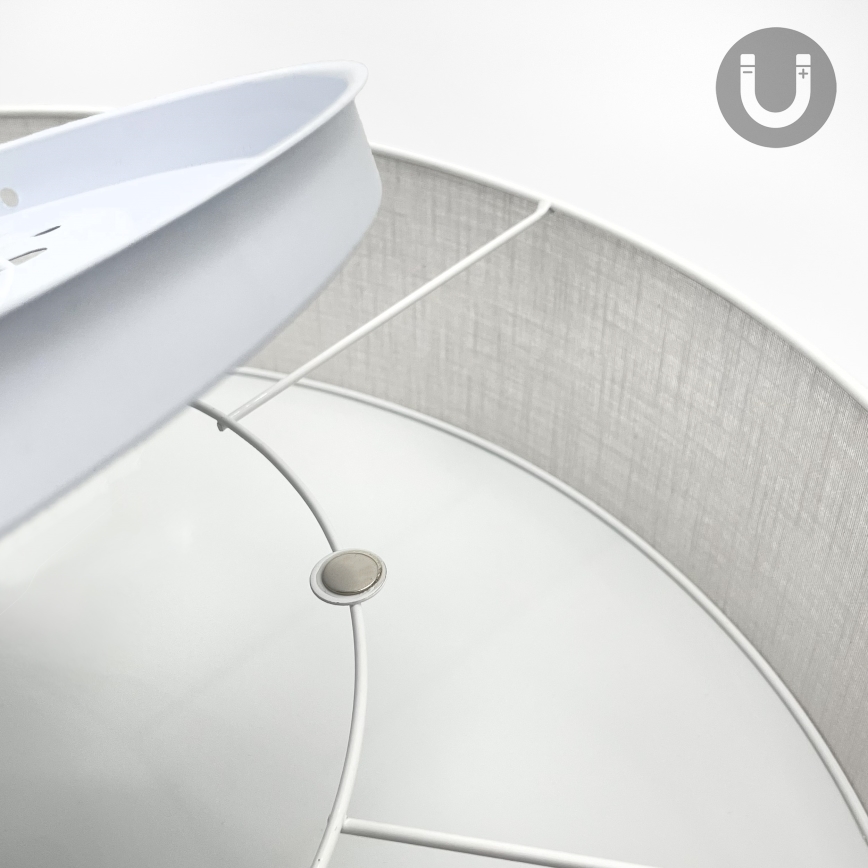 Brilagi - LED mennyezeti lámpa SIRIJA 4xE27/15W/230V átm. 60 cm fehér