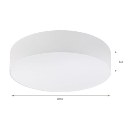 Brilagi - LED mennyezeti lámpa SIRIJA 4xE27/15W/230V átm. 60 cm fehér
