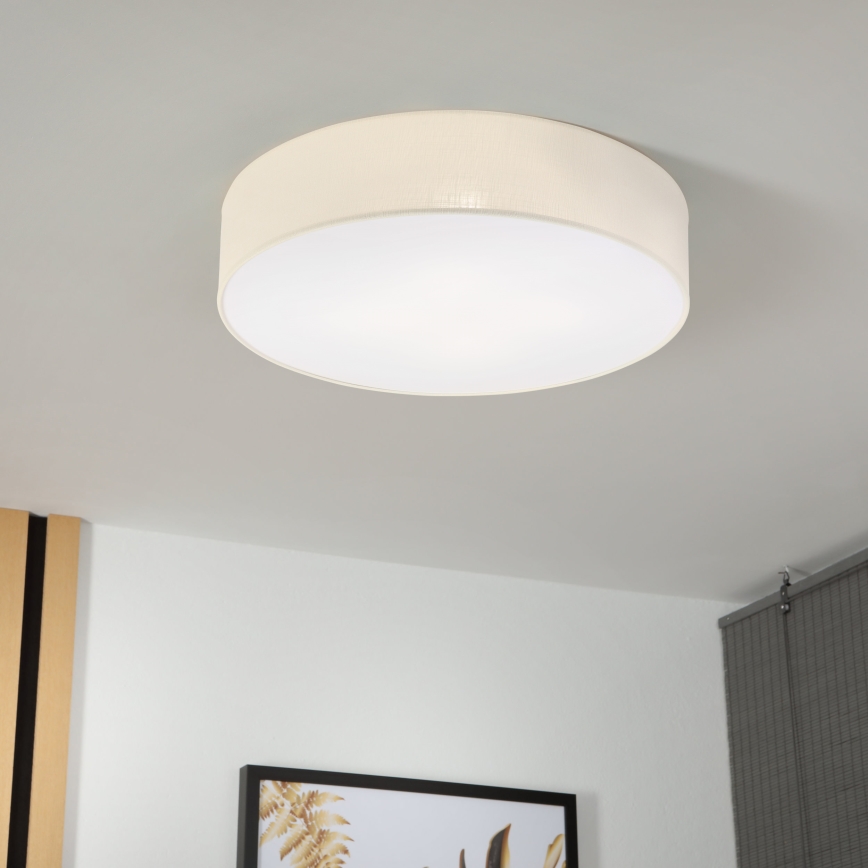 Brilagi - LED mennyezeti lámpa SIRIJA 4xE27/60W/230V átm. 60 cm krémszínű