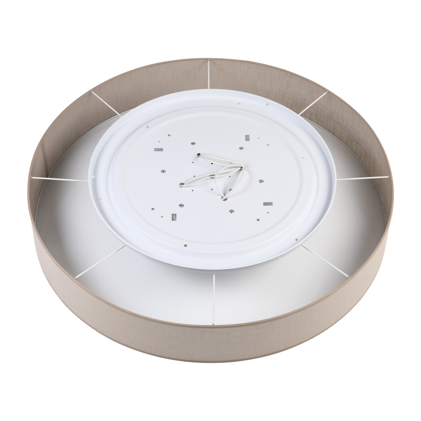 Brilagi - LED mennyezeti lámpa SIRIJA 6xE27/15W/230V, átmérő 80 cm, bézs