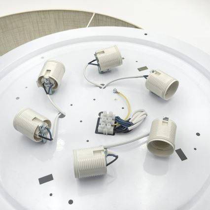 Brilagi - LED mennyezeti lámpa SIRIJA 6xE27/60W/230V átm. 80 cm fehér