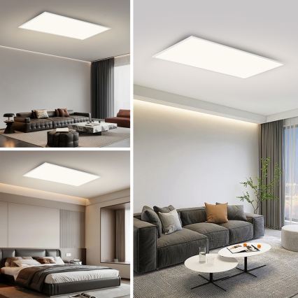 Brilagi - LED mennyezeti lámpatest SLIMFRAME LED/80W/230V 120x60 cm 3000/4000/6000K fehér