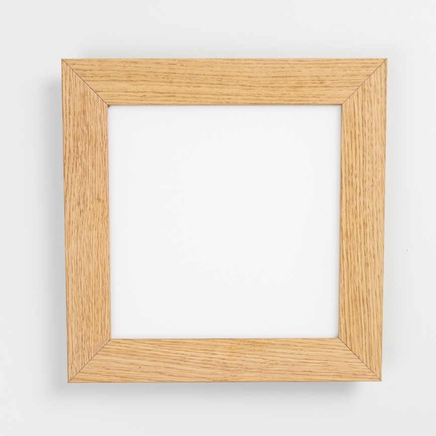 Brilagi - LED Mennyezeti lámpa SLIMFRAME WOOD LED/25W/230V 34x34 cm barna