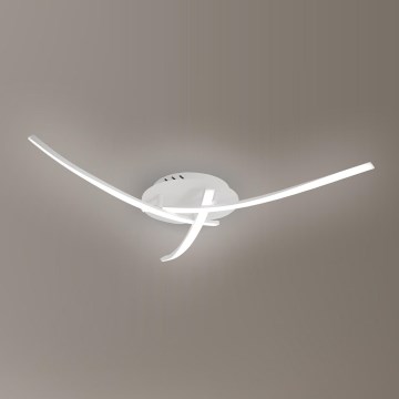 Brilagi - LED mennyezeti lámpa STRIPES LED/24W/230V átm. 64 cm fehér