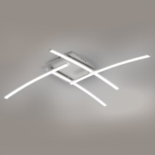 Brilagi - LED Mennyezeti lámpa STRIPES LED/32W/230V ezüst