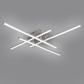 Brilagi - LED Mennyezeti lámpa STRIPES LED/37W/230V ezüst