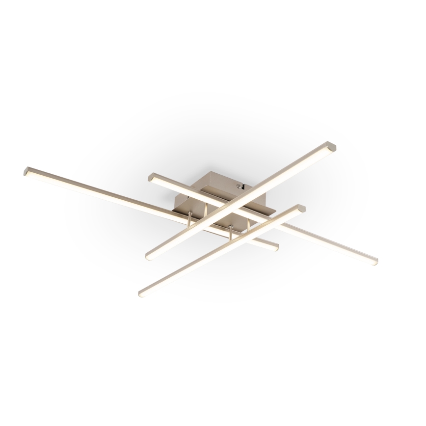 Brilagi - LED mennyezeti lámpatest STRIPES LED/37W/230V 68x68 cm ezüst