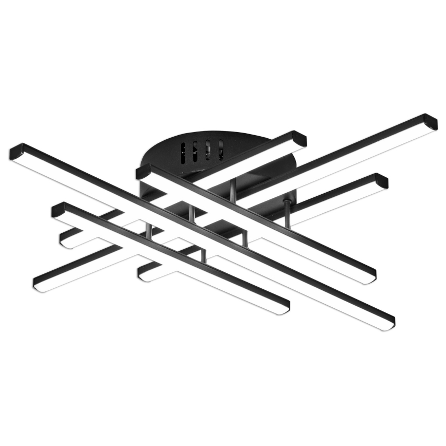 Brilagi - LED mennyezeti lámpa STRIPES LED/42W/230V 51x51 cm fekete