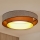 Brilagi - LED Mennyezeti lámpa VEGAS SHINE LED/24W/230V átm. 60 cm barna