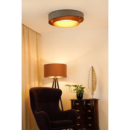 Brilagi - LED Mennyezeti lámpa VEGAS SHINE LED/24W/230V átm. 60 cm barna