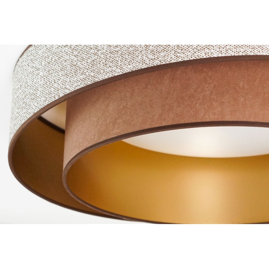 Brilagi - LED Mennyezeti lámpa VEGAS SHINE LED/24W/230V átm. 60 cm barna