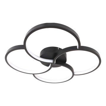Brilagi - LED mennyezeti lámpa VELO LED/42W/230V 4000K Ø 52 cm fekete