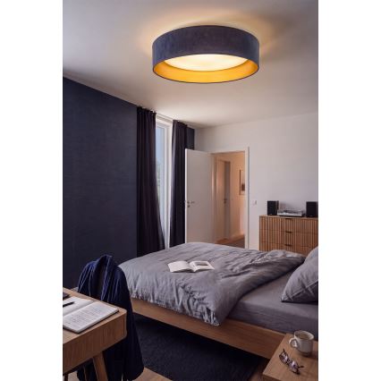 Brilagi - LED mennyezeti lámpa VELVET SIMPLE LED/24W/230V 3000K átm. 45 cm kék