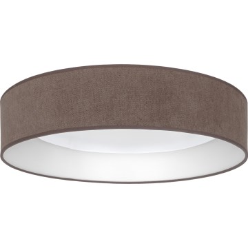 Brilagi - LED mennyezeti lámpa VELVET SIMPLE LED/24W/230V 4000K átm. 45 cm barna