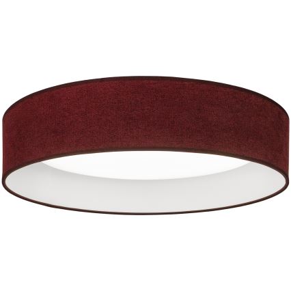 Brilagi - LED mennyezeti lámpa VELVET SIMPLE LED/24W/230V 4000K átm. 45 cm bordó