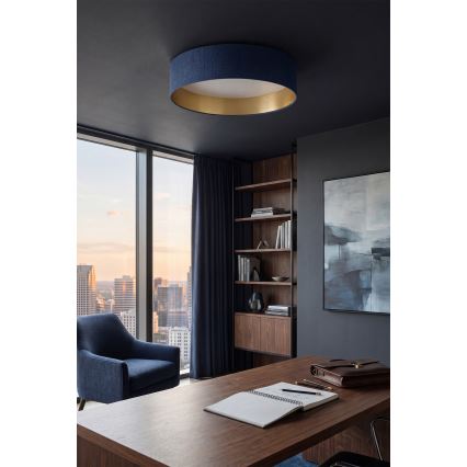 Brilagi - VELVET SIMPLE LED mennyezeti lámpa/24W/230V 4000K átm. 45 cm kék/arany