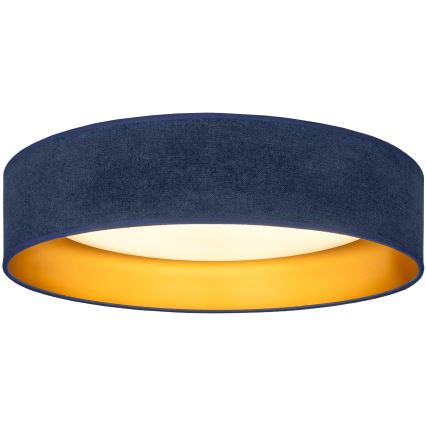 Brilagi - LED mennyezeti lámpatest VELVET SIMPLE LED/36W/230V 3000K átmérő 55 cm kék/arany