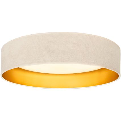 Brilagi - LED mennyezeti lámpa VELVET SIMPLE LED/36W/230V 3000K Ø55 cm krémszínű/arany