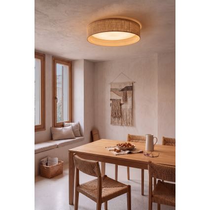 Brilagi - LED mennyezeti lámpa VELVET SIMPLE LED/36W/230V 3000K Ø 55 cm bézs