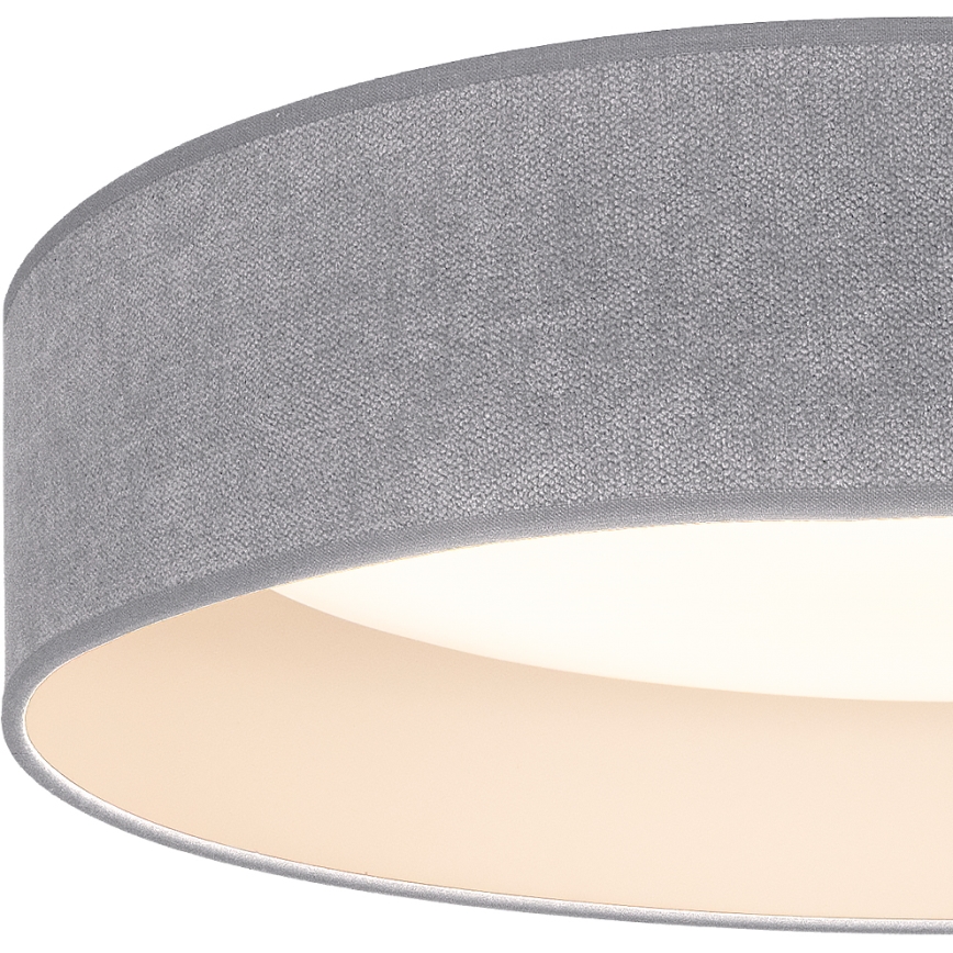 Brilagi - LED mennyezeti lámpa VELVET SIMPLE LED/36W/230V 3000K Ø 55 cm szürke