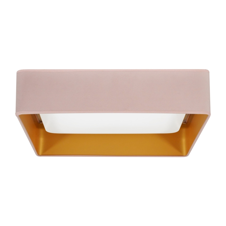 Brilagi - VELVET SQUARE LED mennyezeti lámpatest LED/24W/230V 43x43 cm rózsaszín