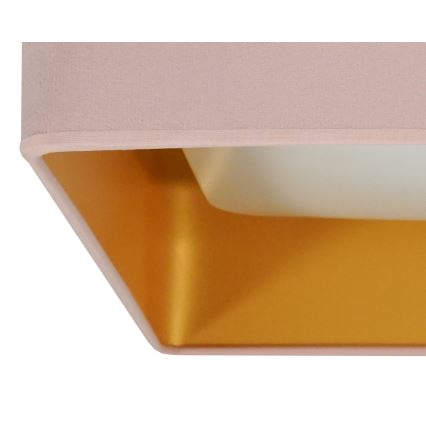 Brilagi - VELVET SQUARE LED mennyezeti lámpatest LED/24W/230V 43x43 cm rózsaszín