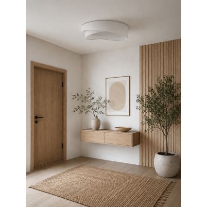 BRILAGI - LED mennyezeti lámpa VELVET TWIST LED/24W/230V 4000K átm. 55 cm fehér