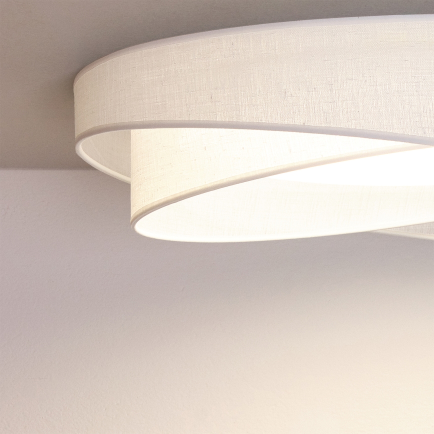 BRILAGI - LED mennyezeti lámpa VELVET TWIST LED/24W/230V 4000K átm. 55 cm fehér