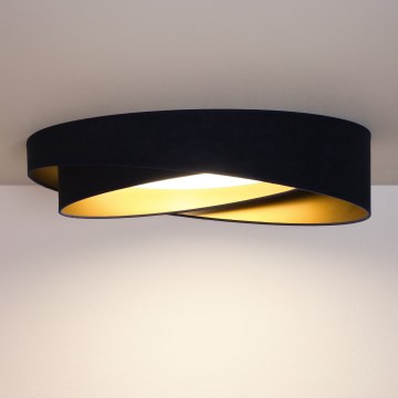 BRILAGI - LED mennyezeti lámpa VELVET TWIST LED/24W/230V 4000K Ø 55 cm kék/arany