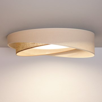 BRILAGI - LED mennyezeti lámpa VELVET TWIST LED/24W/230V 4000K Ø 55 cm krémszínű/bézs