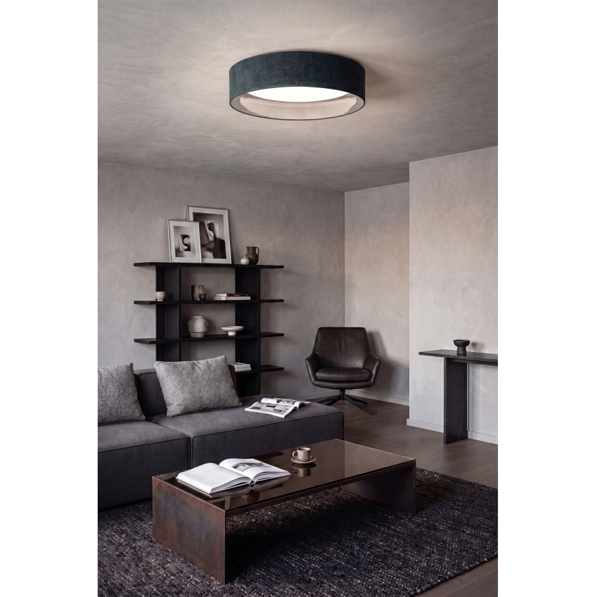 Brilagi - VELVET VARI LED mennyezeti lámpa, 24 W, 230 V, 3000/4000/6500 K, átm. 45 cm, zöld