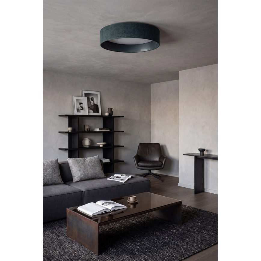 Brilagi - VELVET VARI LED mennyezeti lámpa, 24 W, 230 V, 3000/4000/6500 K, átm. 45 cm, zöld