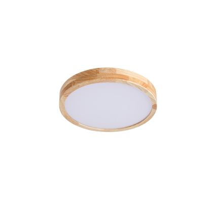 Brilagi - LED mennyezeti lámpa WOODLINE LED/24W/230V 3000/4000/6000K tölgy, átmérő 30 cm