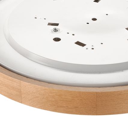 Brilagi - LED mennyezeti lámpatest CARVALHO 3xE27/15W/230V tölgy átm. 47,5 cm