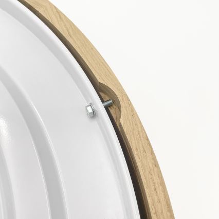 Brilagi - LED mennyezeti lámpatest CARVALHO 4xE27/60W/230V tölgy átm. 57,5 cm