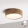 Brilagi - LED mennyezeti lámpatest CARVALHO MODERN 1xE27/60W/230V, átm. 27,5 cm, tölgy