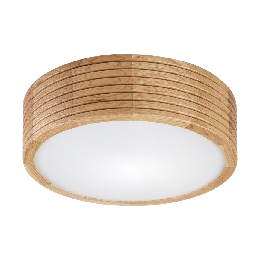 Brilagi - LED mennyezeti lámpatest CARVALHO MODERN 1xE27/60W/230V, átm. 27,5 cm, tölgy
