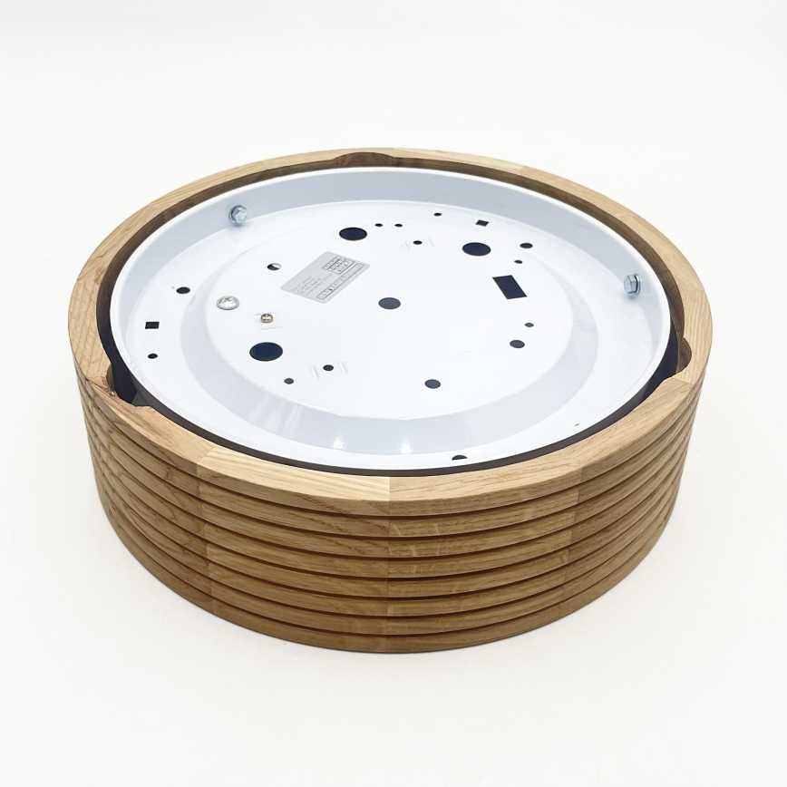 Brilagi - LED mennyezeti lámpatest CARVALHO MODERN 1xE27/60W/230V, átm. 27,5 cm, tölgy